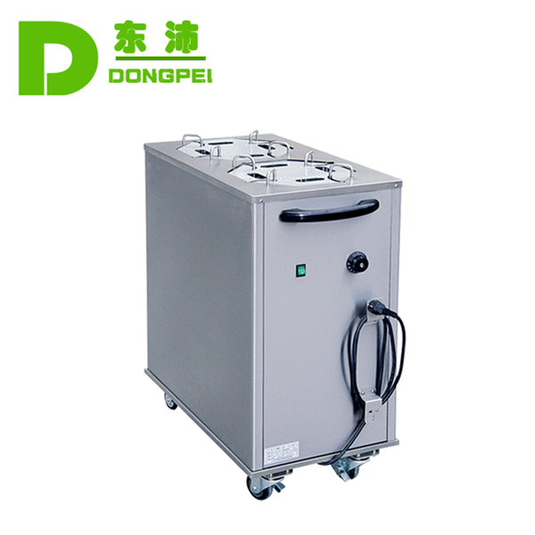 Mobile 2 Holder Electric Plate Warmer Cart - DPDRN-2 - Dongpei Kitchen