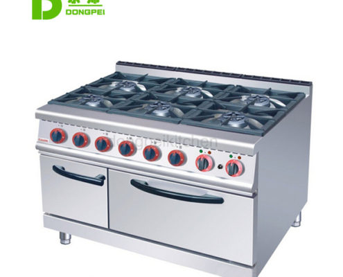 6 bruner gas range