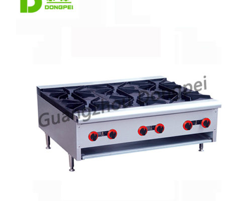 6 burner gas stove