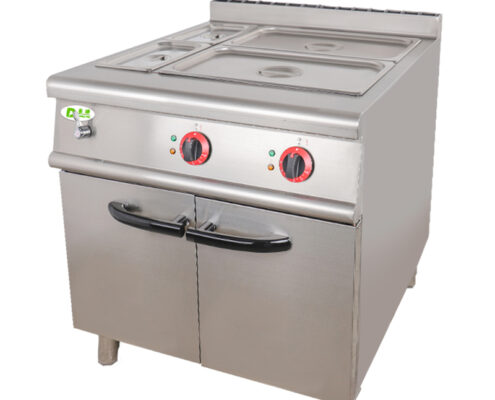 electric bain marie with cabinet