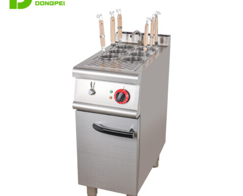 electric cooking stove with cabinet.
