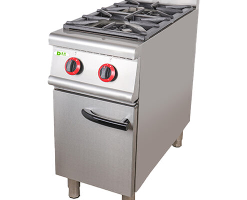 gas range with 2 burner with cabinet