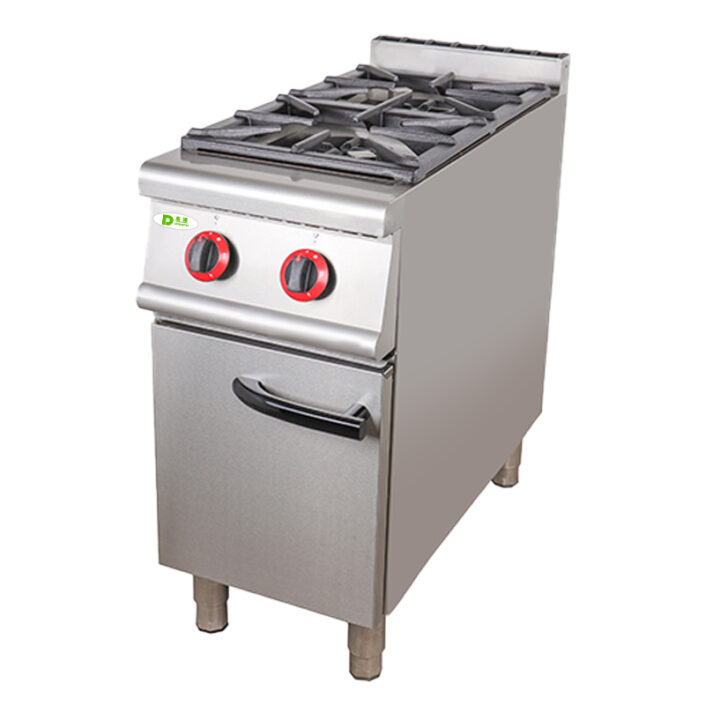 gas range with 2 burner with cabinet