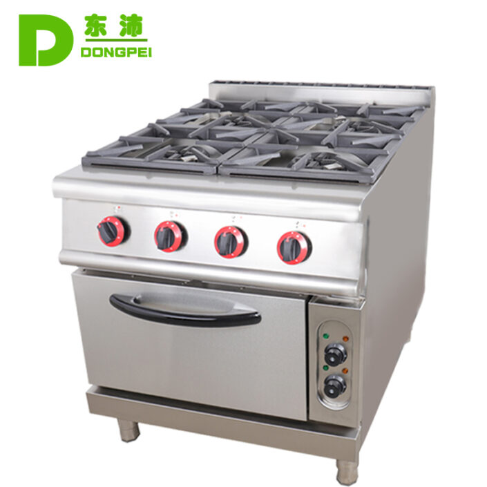 gas range with 4 burner with oven