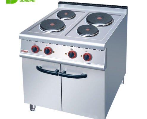 electric 4-plate cooker with cabinet for sale