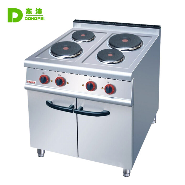 electric 4-plate cooker with cabinet for sale