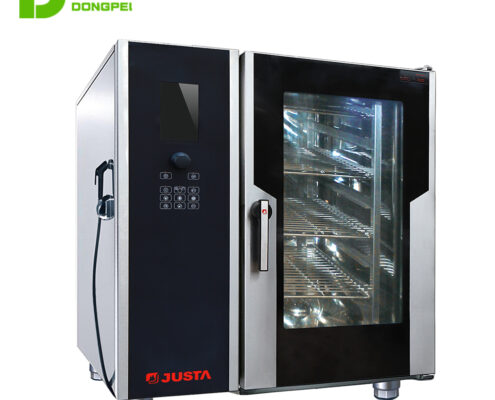 gas 6-tray combi oven