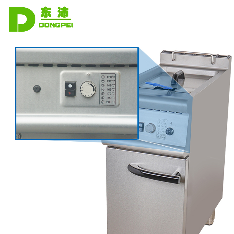 electric 1 tank fryer 1 basket with cabinet