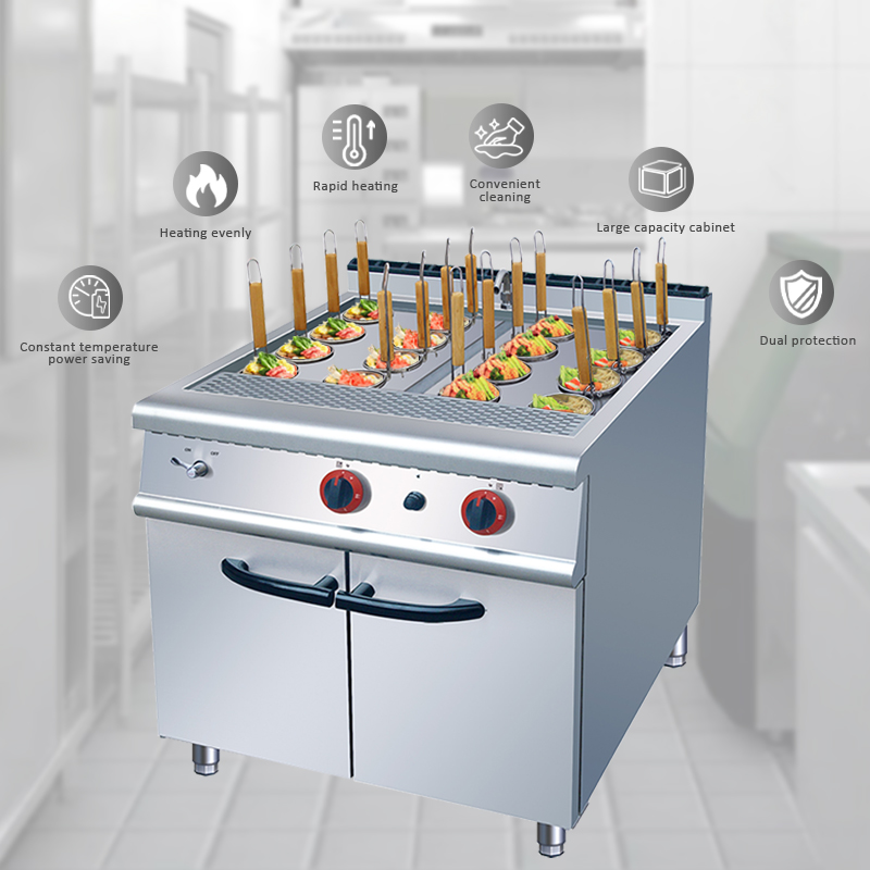 gas range with 6 burner with oven